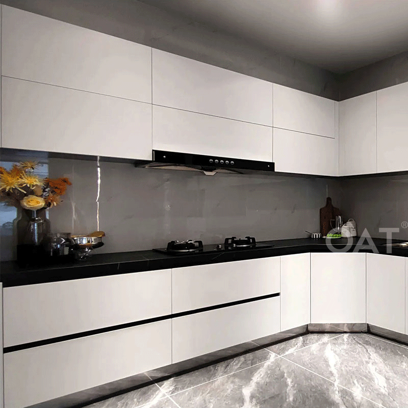 Good Quality modern luxury 304 stainless steel kitchen cabinets